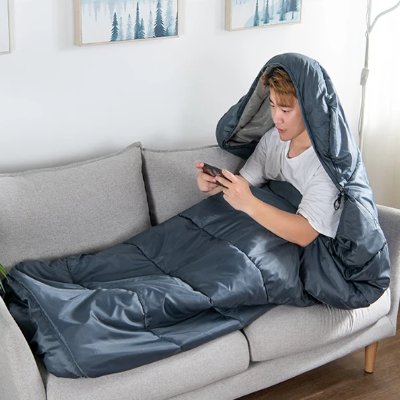 Sac de Couchage - HikingSleepingbag™ - Bleu - Fred Adventure