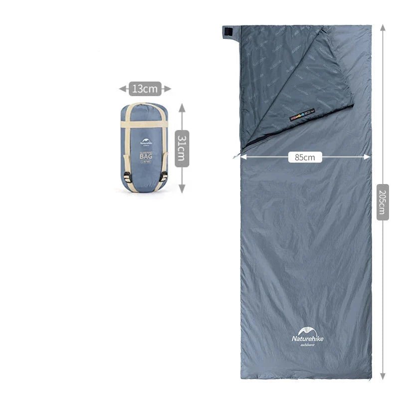 Sac de Couchage - CampingSleepingBag™ - Bleu - Fred Adventure