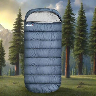 Sac de Couchage - HikingSleepingbag™ - Bleu - Fred Adventure